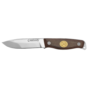 Camillus Eagle Scout Fixed Blade Knife, 4"