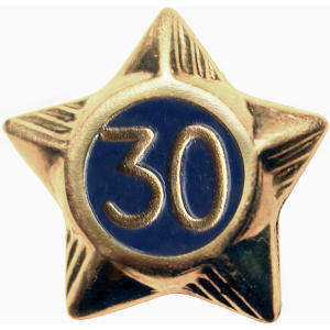Service Star - 30 Years